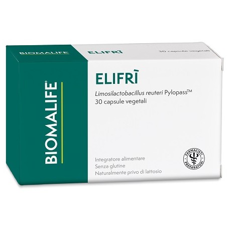 Unifarco Elifri integratore intestinale 30 capsule