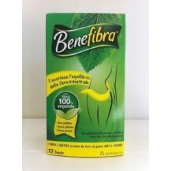 Benefibra Liquido 50ml 12 Bustine Integratore di Fibre per l'Intestino