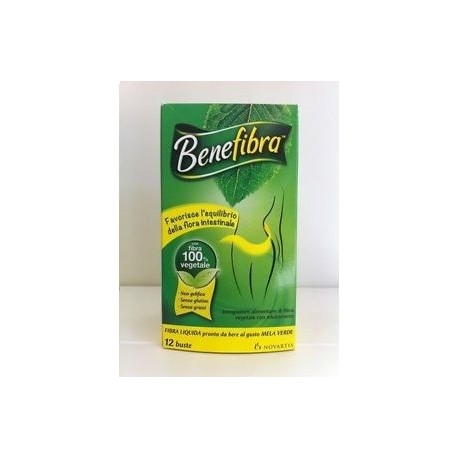 Benefibra Liquido 50ml 12 Bustine Integratore di Fibre per l'Intestino