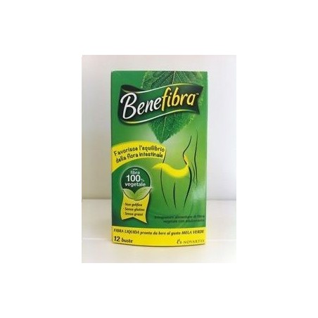 Benefibra Liquido 50ml 12 Bustine Integratore di Fibre per l'Intestino Benefibra Liquido 50ml 12 Bustine Integratore di Fibre per l'Intestino