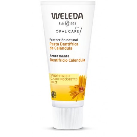 Weleda Oral Care Dentifricio Calendula antiplacca senza menta 75 ml