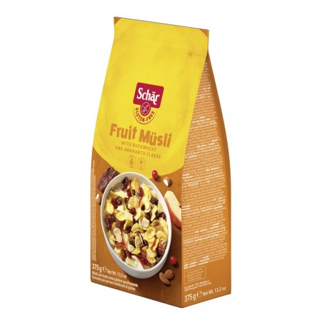 Schär Fruit Müsli con Frutta secca assortita Senza Glutine 375g