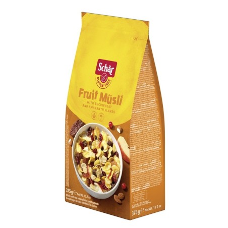 Schär Fruit Müsli con Frutta secca assortita Senza Glutine 375g Schär Fruit Müsli con Frutta secca assortita Senza Glutine 375g