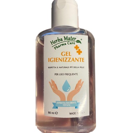 Herba Mater Pharma Care Gel igienizzante mani rispettoso del pH della pelle 80 ml Herba Mater Pharma Care Gel igienizzante mani rispettoso del pH della pelle 80 ml