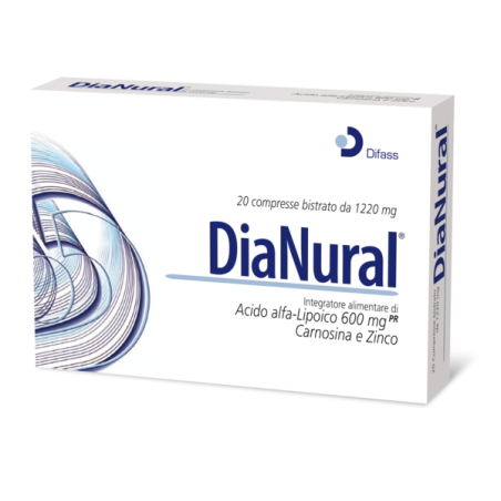 DiaNural integratore antiossidante per i nervi 20 compresse DiaNural integratore antiossidante per i nervi 20 compresse