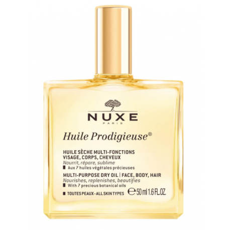 Nuxe Huile Prodigieuse Olio secco riparatore viso corpo capelli 50 ml