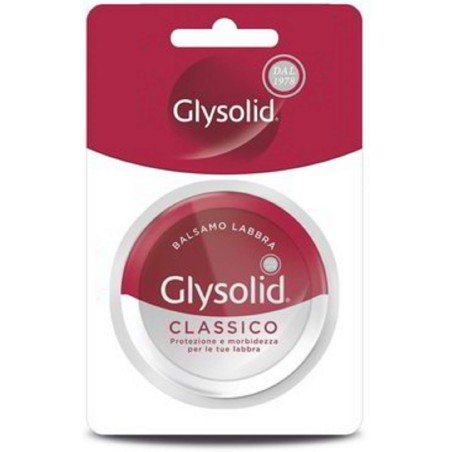 Glysolid Balsamo labbra classico protezione e morbidezza per le labbra vasetto 20 g Glysolid Balsamo labbra classico protezione e morbidezza per le labbra vasetto 20 g