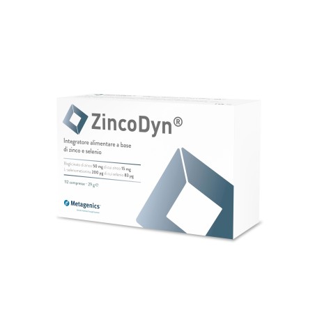 Metagenics Belgium Bvba Zincodyn integratore di zinco e selenio 112 compresse Metagenics Belgium Bvba Zincodyn integratore di zinco e selenio 112 compresse