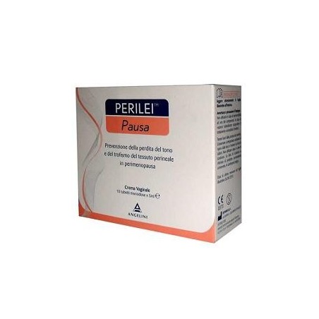 Perilei Pausa crema vaginale tonificante per menopausa 10 tubetti 5 ml Perilei Pausa crema vaginale tonificante per menopausa 10 tubetti 5 ml