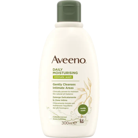 Aveeno Daily Moisturizing Detergente Intimo emolliente protettivo 300 ml Aveeno Daily Moisturizing Detergente Intimo emolliente protettivo 300 ml