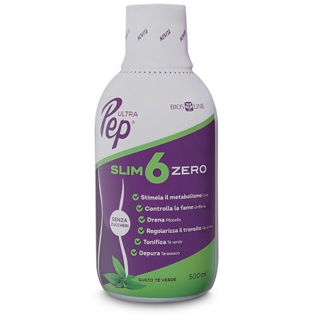 Bios Line Ultra Pep Slim 6 Zero Tè Verde Integratore per il Metabolismo 500ml Bios Line Ultra Pep Slim 6 Zero Tè Verde Integratore per il Metabolismo 500ml