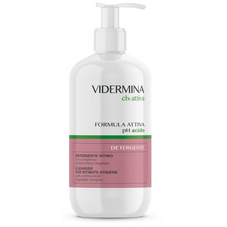 Vidermina Clx Attiva Detergente Intimo Antimicrobico ph 5,5 500 ml