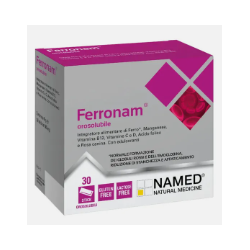 Named Ferronam orosolubile integratore di ferro per la gravidanza 28 bustine