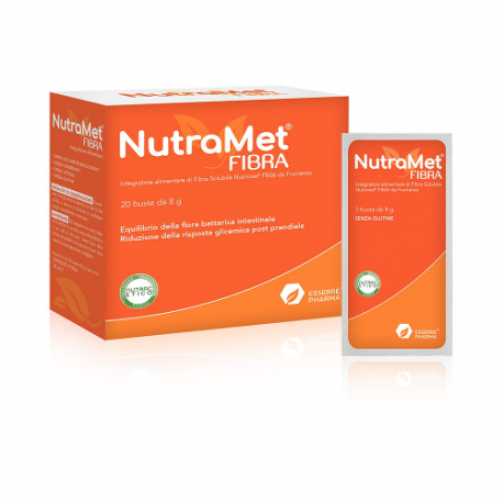 Nutramet Fibra Integratore per il benessere metabolico 20 bustine