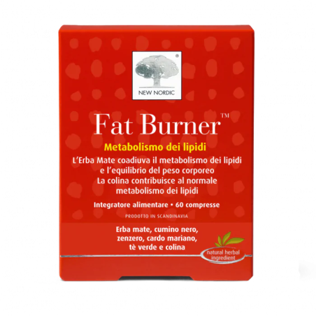 New Nordic Fat Burner integratore per il metabolismo dei grassi 60 compresse New Nordic Fat Burner integratore per il metabolismo dei grassi 60 compresse