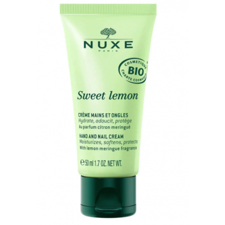 Nuxe Sweet Lemon Crema mani e unghie alla fragranza di meringa di limone 50 ml