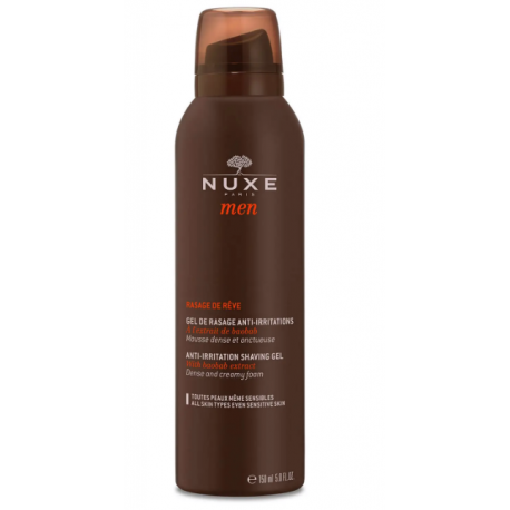 Nuxe Men Gel da rasatura anti irritazioni al legno di sandalo 150 ml