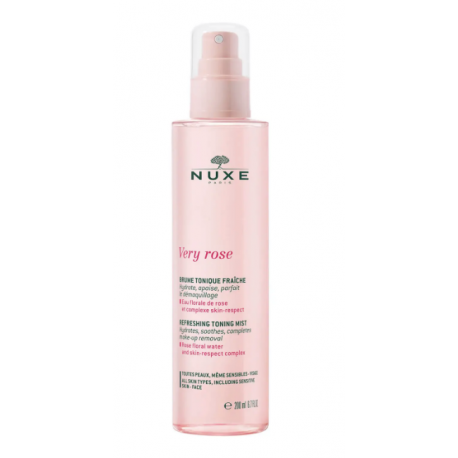Nuxe Very Rose Tonico spray fresco alla rosa per il viso 200 ml