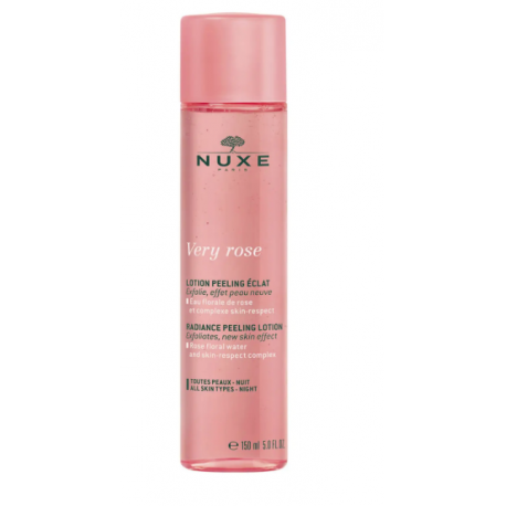 Nuxe Very Rose Lozione peeling esfoliante illuminante 150 ml