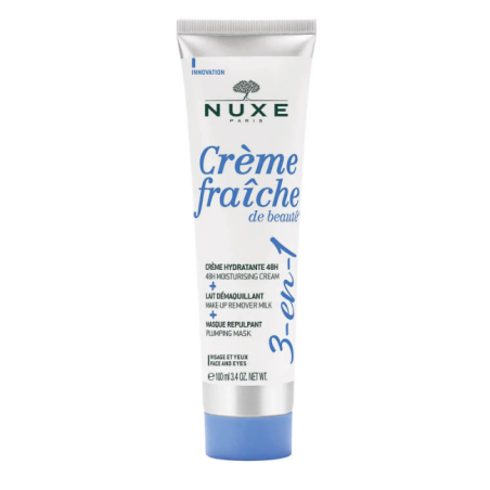Nuxe Creme Fraiche 3 in 1 - Crema idratante, struccante e rimpolpante 100 ml Nuxe Creme Fraiche 3 in 1 - Crema idratante, struccante e rimpolpante 100 ml