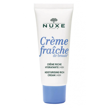 Nuxe Creme Fraiche Crema viso idratante e rimpolpante RICCA 48 ore pelle secca 30 ml