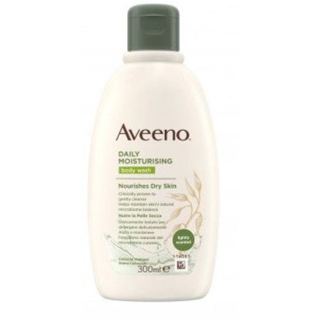 Aveeno Bagno Doccia detergente corpo quotidiano per pelle normale secca 300 ml