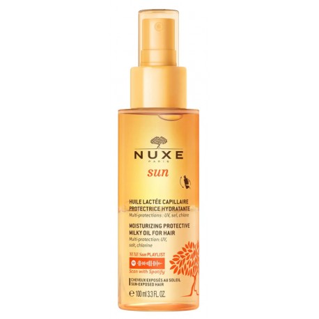 Nuxe Sun Olio Latte Solare protettivo per capelli 100 ml