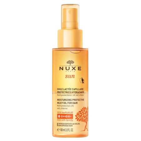 Nuxe Sun Olio Latte Solare protettivo per capelli 100 ml Nuxe Sun Olio Latte Solare protettivo per capelli 100 ml