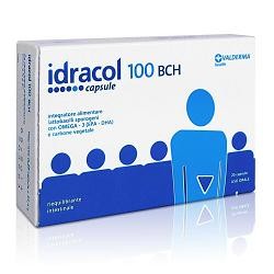 Valderma Idracol 100 BHC 20 capsule-Integratore per stomaco e intestino