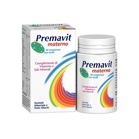 Valderma Premavit Materno 30 compresse - Integratore per la gravidanza