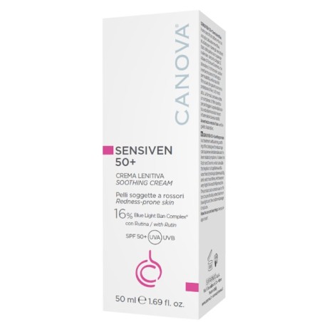 Canova Sensiven 50+ Crema Lenitiva per Pelli con couperose 50ml Canova Sensiven 50+ Crema Lenitiva per Pelli con couperose 50ml