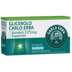 Glicerolo Bb 18supp 1375mg