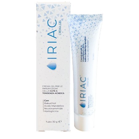 Bioiris Iriac Crema Gel Azione Lenitiva Anti imperfezioni pelle acneica 30g Bioiris Iriac Crema Gel Azione Lenitiva Anti imperfezioni pelle acneica 30g
