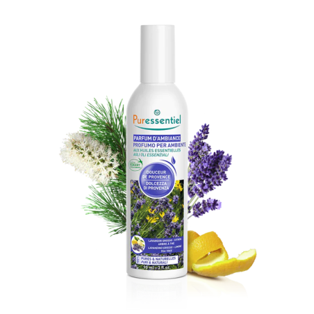 Puressentiel Profumo d'ambiente Dolcezza di Provenza alla lavanda 90 ml Puressentiel Profumo d'ambiente Dolcezza di Provenza alla lavanda 90 ml