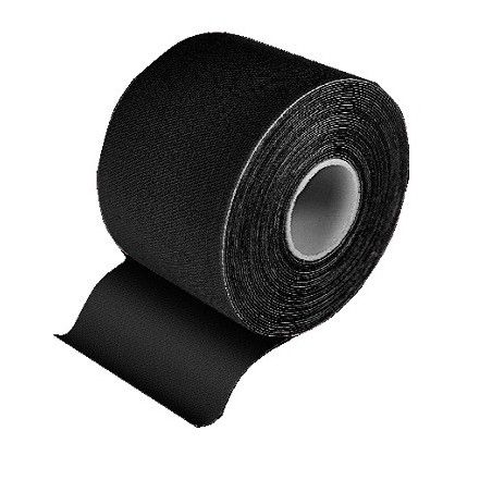 Farmacare Kinesiotaping Benda adesiva per kinesiologia 500 x 5 cm nero Farmacare Kinesiotaping Benda adesiva per kinesiologia 500 x 5 cm nero