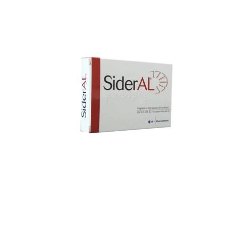 Sideral 20 Capsule - Integratore Alimentare di Ferro, Vitamina C e B12