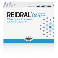 Omega Pharma Reidral Garze oculari per igiene degli occhi 20 pezzi