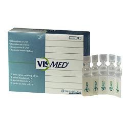 Vismed gocce oculari lubrificanti per occhio secco irritazione bruciore multi flacone 20 x 0,3 ml