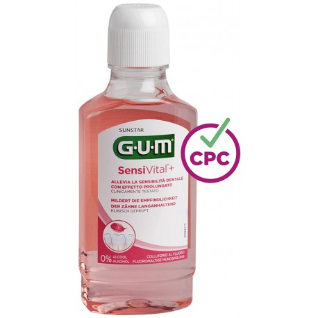 Gum Sensivital + Collutorio per la gestione dell'ipersensibilità dentinale 300 ml