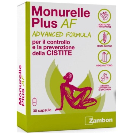 Monurelle Plus 30 Capsule - Integratore per Cistite e Vie Urinarie Monurelle Plus 30 Capsule - Integratore per Cistite e Vie Urinarie