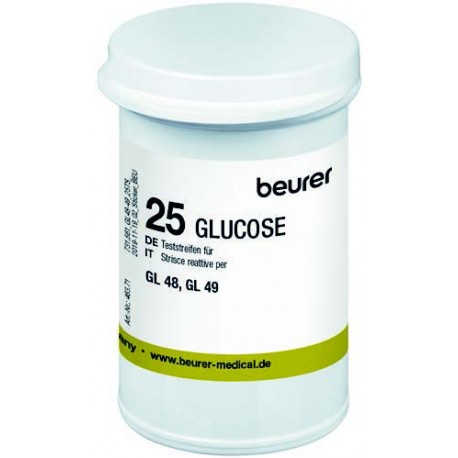 Beurer Stisce per la misurazione della glicemia GL48/GL49 25 pezzi
