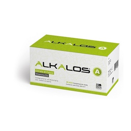 Alkalos A integratore per il benessere delle ossa 20 stick pack Alkalos A integratore per il benessere delle ossa 20 stick pack