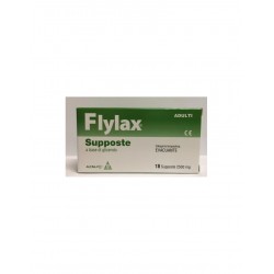 Flylax Supposte a base di glicerolo per adulti 18 x 2500 mg