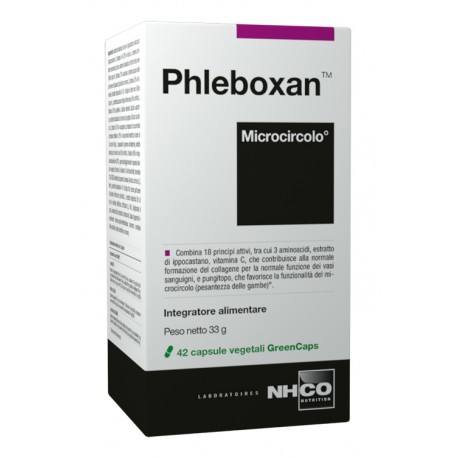 NHCO Phleboxan 42 capsule - Integratore per il microcircolo