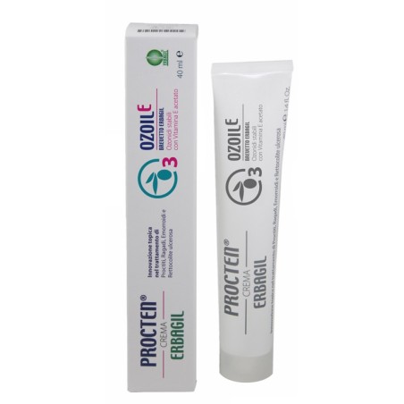 Erbagil Procten crema ad uso topico per proctiti, ragadi, emorroidi 40 ml Erbagil Procten crema ad uso topico per proctiti, ragadi, emorroidi 40 ml