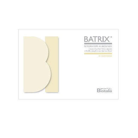 Bioitalia Batrix integratore per l'equilibrio della flora intestinale 30 compresse