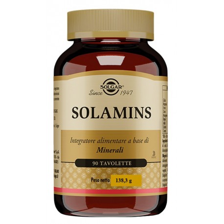 Solgar Multinutrient Solamins Integratore a base di Minerali 90 tavolette