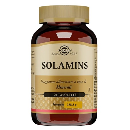 Solgar Multinutrient Solamins Integratore a base di Minerali 90 tavolette Solgar Multinutrient Solamins Integratore a base di Minerali 90 tavolette