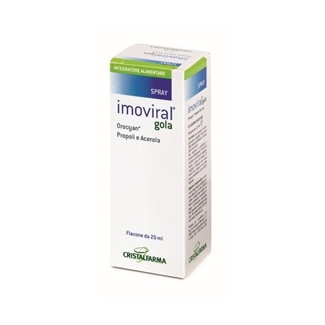 Imoviral Gola 20 ml - Integratore per il Benessere della Gola