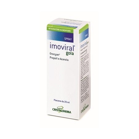 Imoviral Gola 20 ml - Integratore per il Benessere della Gola Imoviral Gola 20 ml - Integratore per il Benessere della Gola